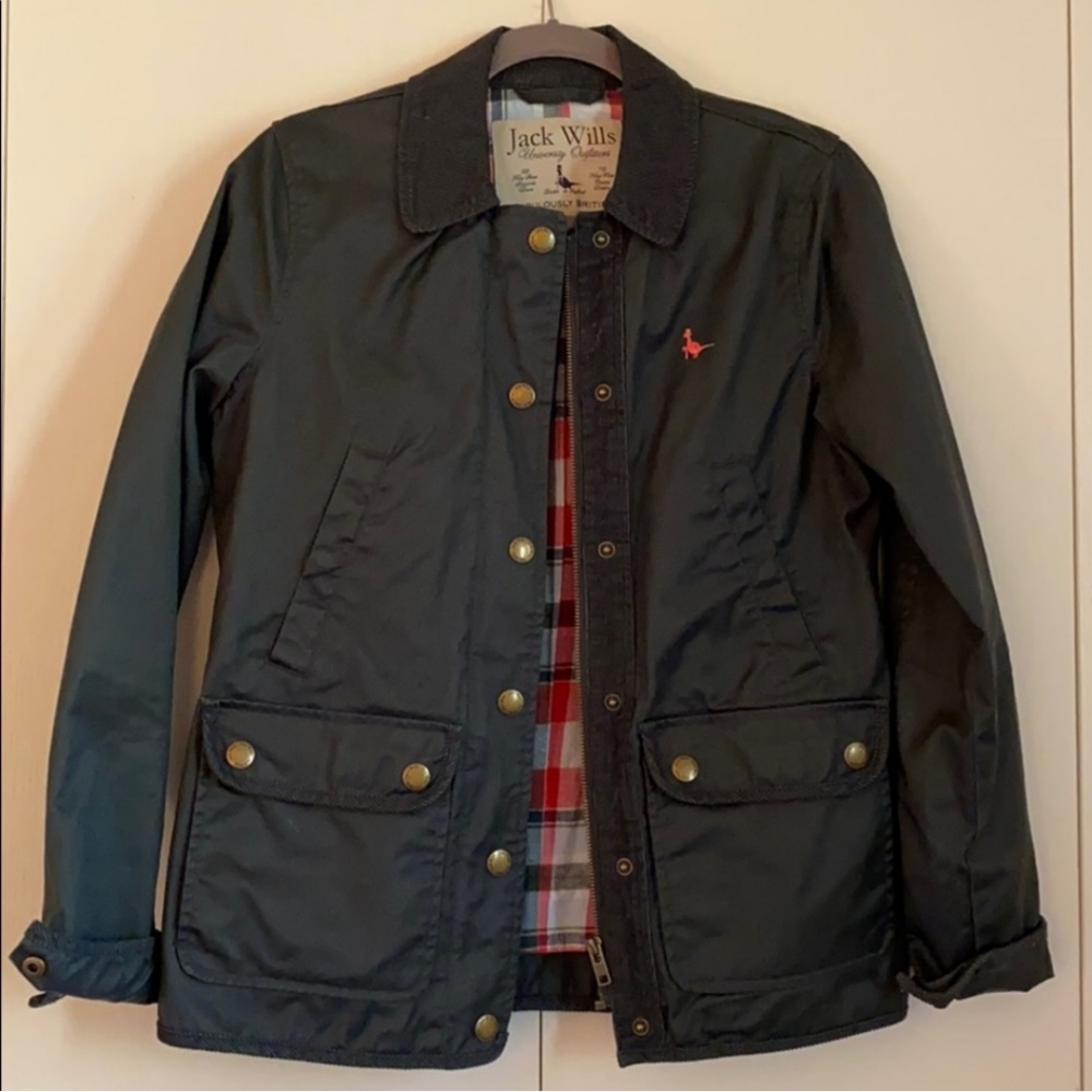 Quality Jack Willis Dark Green Wax Jacket